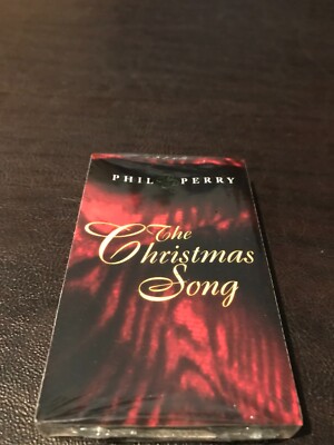FACTORY SEALED CASSETTE TAPE SINGLE PHIL PERRY THE CHRISTMAS SONG