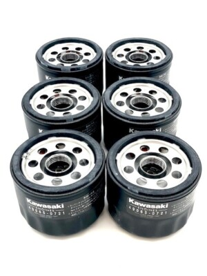 #ad GENUINE OEM KAWASAKI 49065 0721 OIL FILTER; REPLACES 49065 7007 PACK OF 6 $49.99