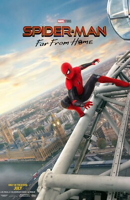Marvel Spider-Man Far From Home 2019 Poster Samuel L Jackson Nick