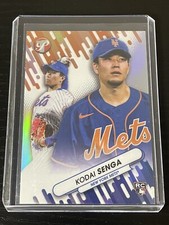 2023 Topps Pristine Kodai Senga RC Rookie Fresh Faces Insert New York Mets FF-2