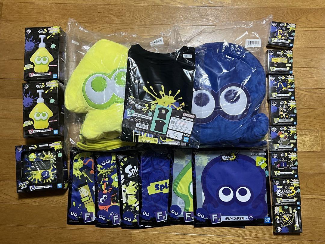 Ichiban Kuji Splatoon 3 20-piece set