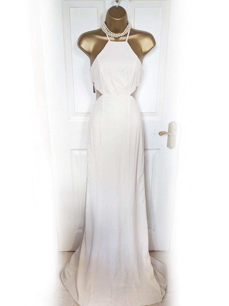 sachin and babi light blue dress Buy Champagne Gold Bow Detail Scuba Dress (3-16yrs) from Next Italy main image 1