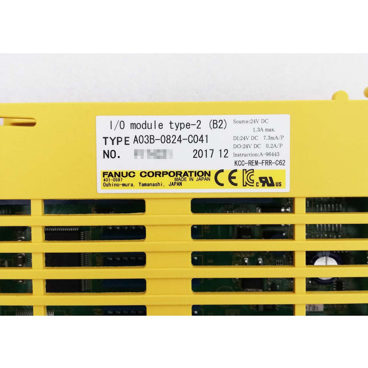 A03B-0824-C041 Used Fanuc I/O module Tested Good | eBay