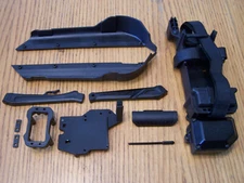 Arrma V5 Typhon 6s BLX Buggy Battery & Receiver Box Chassis Guards Servo Mount