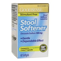 Good Sense Stool Softener 60 Sgels Good Sense Stool Softener 60 Sgels
