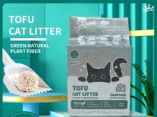 2 Pack Premium Super Clumping Cat Litter 6L Tofu Cat Litter Toilet Cat Sand