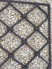 Iron Window Grille - Solid Heavy Secure Metal Handmade - Home Architectural