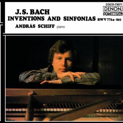 Schiff (Andras) Bach: Inventions and Sinfonia Japan Music CD Schiff (Andras) Bach: Inventions and Sinfonia Japan Music CD