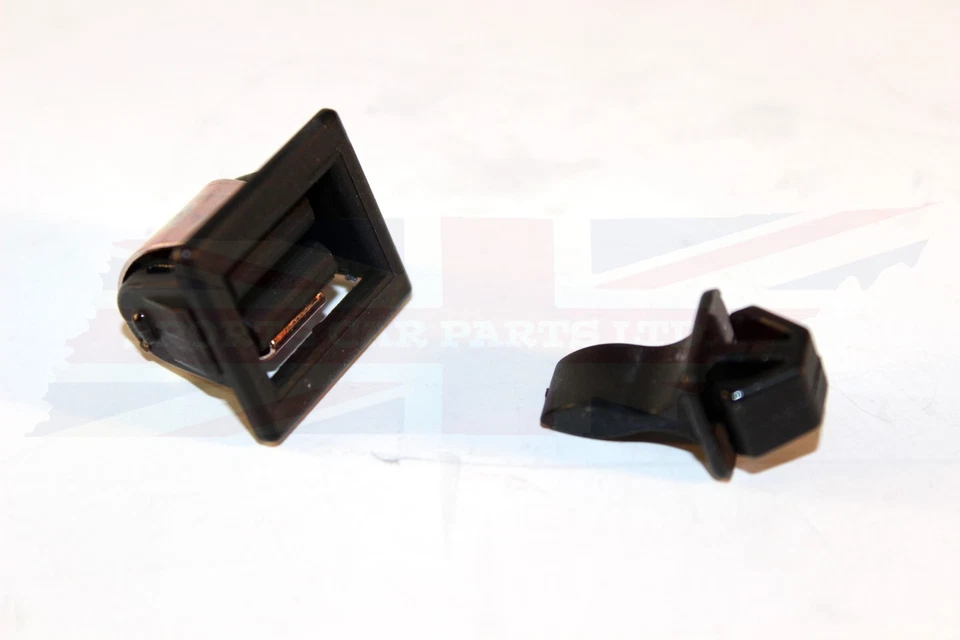 Nueva cubierta de consola central MG MGB reposabrazos tapa de almacenamiento Catch and Striker 1972-1980 Foto 2 de 2