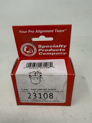 SPC Performance 23108 Specialty Products Company 2 DEG FORD CAM/CAS SLEEVE