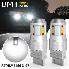 2X 3157 3156 White LED Reverse Backup Light Bulbs For Dodge Ram 1500 2500 3500