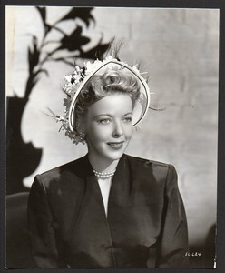 IDA LUPINO hat fashion 1947 VINTAGE ORIG PRESS PHOTO actress portrait | eBay