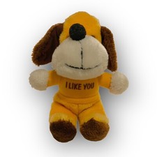 Russ I Like You Plush Plush Dog Yellow Luv Pets Toy Stuffed Animal 917 Valentine