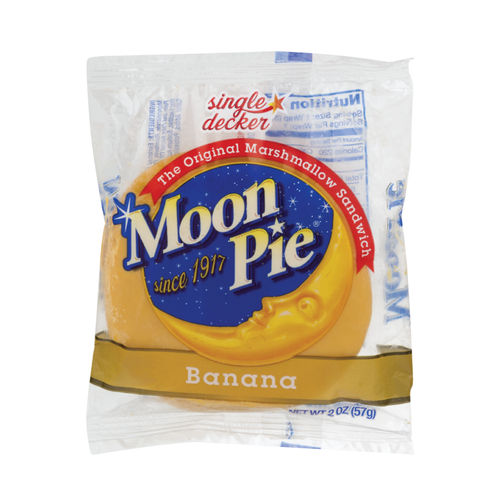Volle Box 12x Torten Moon Pie Single Decker Banane Marshmallow Sandwiches 2oz - Bild 2 von 4