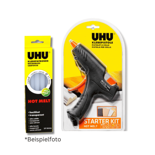 100W Heißklebepistole Profi-Set - Mit 30 Klebestiften & Fingerschutz Für DIY-Projekte
