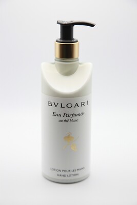 BVLGARI au thé Blanc ( White Tea ) Hand Lotion - 10.1 Fl oz / 300mL NEW