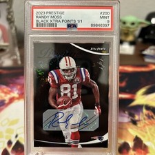 2023 Prestige #200 Randy Moss Black Xtra Points 1/1 🔥🔥🔥🔥🐐🐐🐐