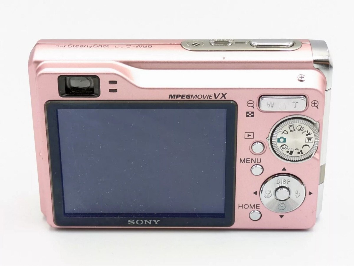 SONY Cyber-shot DSC-W80 ピンク　デジカメ　コンデジ 美品 SONY ソニー Cyber-shot DSC-W80 ピンク コンデジ - メルカリ