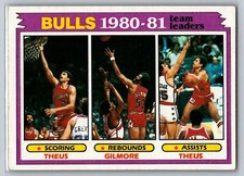 1981-82 Topps Bulls Team Leaders Chicago Bulls #46