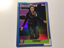 Tamina Foil Topps WWE 2021 Heritage #75