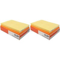 2X Mahle / Knecht Luftfilter LX 687 Air Filter