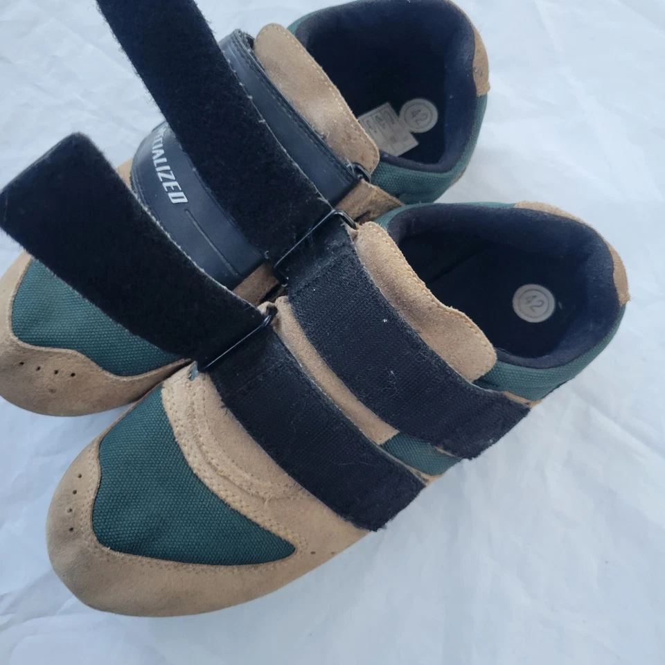 Zapatos de Ciclismo ESPECIALIZADOS Marrón Gamuza Para Hombre Talla US 9 EUR 42 Foto 2 de 4