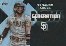 2022 TOPPS SERIES 1 FERNANDO TATIS JR. SS PADRES  #GN-2 GENERATION NOW SP