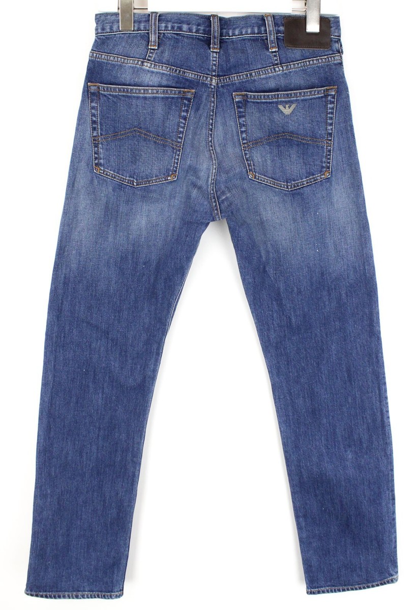 Blue Jeans Baby Clothes Jeans Armani Baby ARMANI JEANS Jeans Men's - Main Image