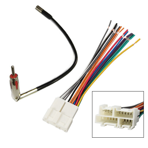 Wiring Harness Antenna Combo