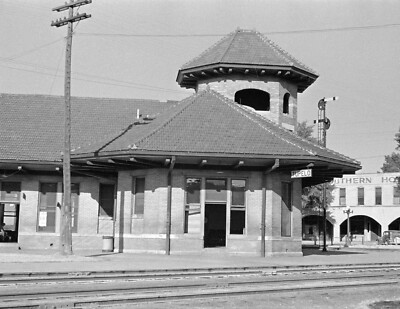 1935 Railroad Station Tupelo Mississippi Vintage Historic Poster Photo 24x36