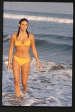 Raquel Welch Breathtaking Wet Busty Leggy Bikini Pin up Original Transparency 