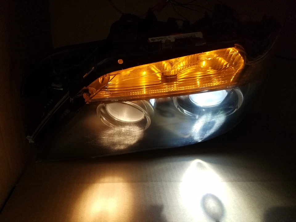 BMW 750I 750LI 2006 2007 2008 760LI CONDUCTOR IZQUIERDO OCULTO XENÓN FARO LÁMPARA Foto 4 de 4