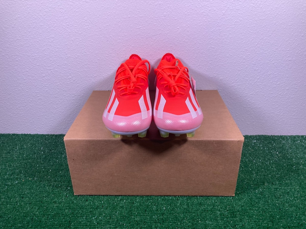 7 Men/8 Women- Adidas X Crazyfast Elite FG Solar Red Soccer 