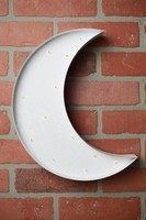 Marquee White Crescent Moon Led Battery Op. 13 Marquee White Crescent Moon Led Battery Op. 13