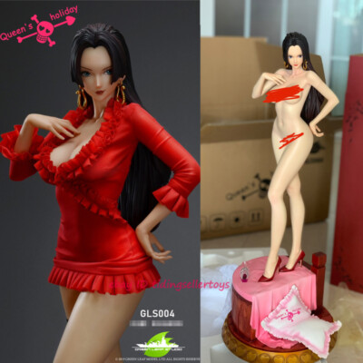 GREEN LEAF One Piece Boa·Hancock 1/4 Queen's Holiday Statue Resin Painted Model 