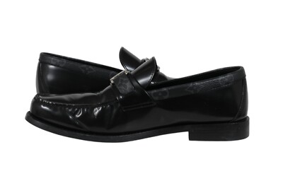 Louis Vuitton Mens Major Loafers Sz US 7.5 UK 6.5 Black  display picture 3