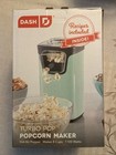 Dash Turbo Pop Popcorn Maker 8 Cup Mint Green New Hot Air Popper