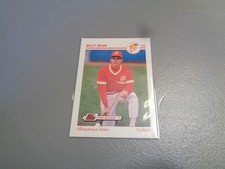 1991 Line Drive AAA Billy Bean #1 Albuquerque Dukes baseball card