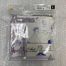 Ranma 1/2 White T-shirt L size
