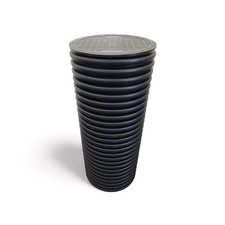 Steigrohr SN8 KG Rohr Schachtrohr Kontrollschacht Drainage Sickerschacht Deckel