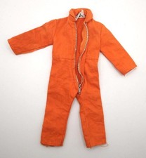 Vintage 1970 Hasbro GI Joe Orange Jumpsuit Hong Kong Adventure Team NICE 