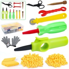 Cardboard Cutting Tools for , 273 PCS Cardboard Construction Kit, Safe Tool S...