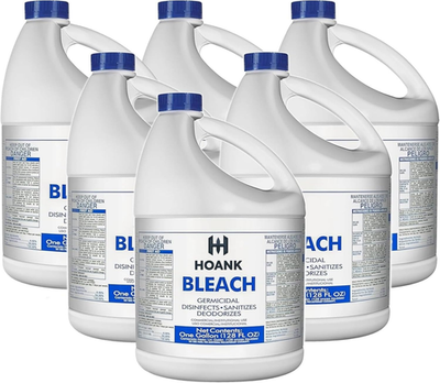 #ad 6 Gallons Ultra Germicidal Liquid Bleach for Laundry Disinfecting Sanitizi $73.74