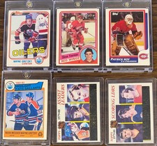 HUGE! VINTAGE HOCKEY CARD LOT- RC'S-HALL OF FAMERS! GRETZKY-LEMIEUX & MORE!