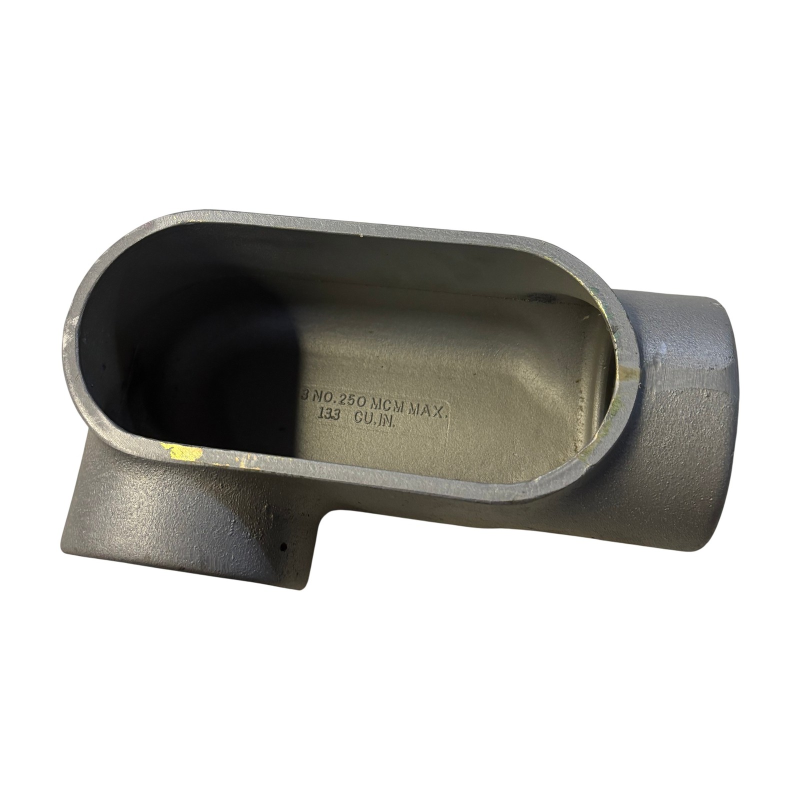 Crouse-Hinds LB 3-Conductor 250 MCM Max 133 Cu In Conduit Body 2in NPT