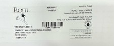 Rohl TTE01W2LMSTN Tenerife 1.2 GPM Widespread Bathroom Faucet, Satin Nickel READ