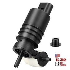 Windshield Washer Pump w/Grommet, Windshield Washer Motor Replacement for