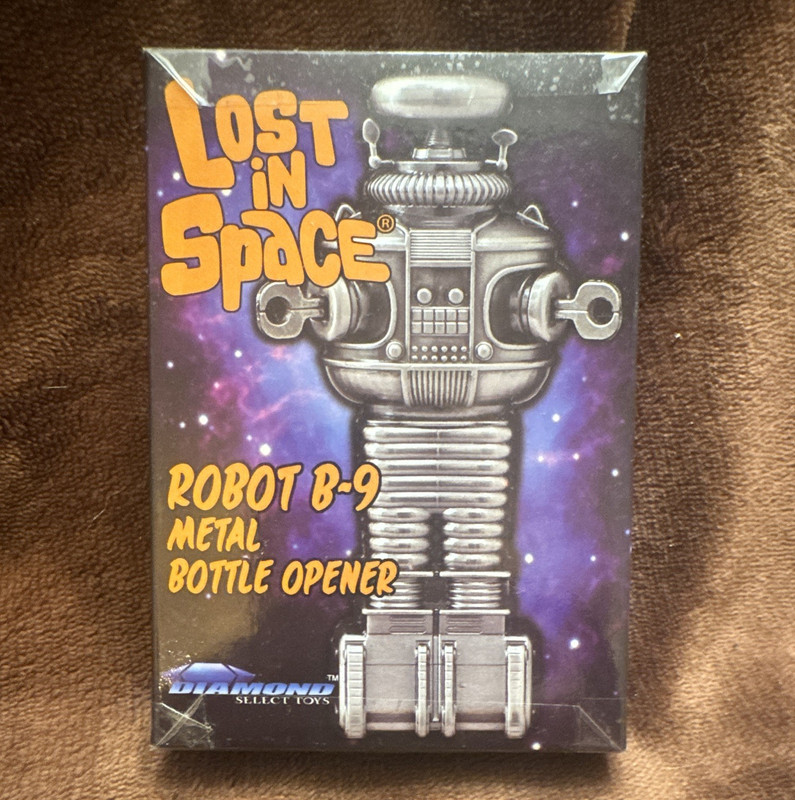 Diamond Select Toys Lost in Space Robot B-9 Metal Bottle Opener 2016