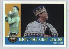 2006 Topps Chrome WWE Heritage Refractor Jerry Lawler #80 fp0