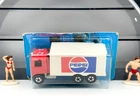 Vintage Hot Wheels Blackwall 1988 PEPSI Hiway Hauler Truck #2806 CUT CARD!